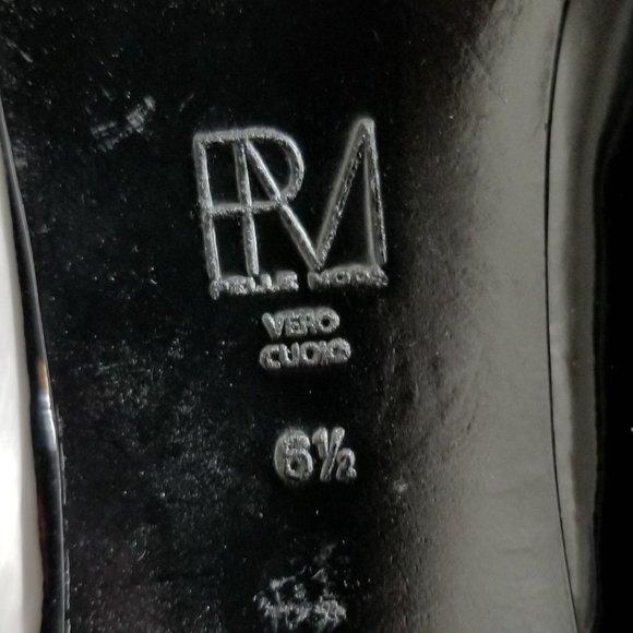 Pelle Moda Booties, Black Leather & Suede, Womens Size 6.5 M - Picture 10 of 12